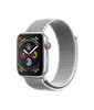 Apple Watch Series 4 GPS + Cellular 44mm Silver Aluminum Case with Seashell Sport Loop (MTUV2, MTVT2)