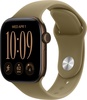 Apple Watch Series 12 GPS 42mm Dark Bronze Aluminum Case with Olive Sport Band S/M (MJEF4)