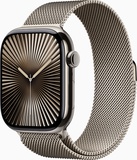 Apple Watch Series 10 GPS + Cellular 46mm Natural Titanium Case With Natural Milanese Loop - M/L (MWYC3)