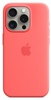 Apple iPhone 15 Pro Silicone Case with MagSafe Guava (MT1G3) (high copy)
