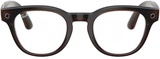 Ray-Ban Meta Scriber Optics Gen 2 - Transparent Umber Frame with Demo Lens (RW7002 8532 49-22)