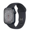 Apple Watch Series 8 GPS 41mm Midnight Aluminum Case With Midnight Sport Band (MNP53)