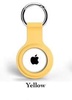 Apple AirTag Silicone Key Ring Yellow