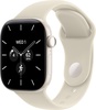 Apple Watch Series 12 GPS + Cellular 42mm Pearl White Ceramic Case with Sand Sport Band S/M (MJGW4)