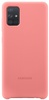 Samsung A715 Galaxy A71 Silicone Cover Pink (EF-PA715TPEG)