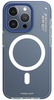 Blueo Dual Color Phone Case for iPhone 15 Pro with MagSafe Dark Blue