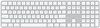 Apple Magic Keyboard with Touch ID and Numeric Keypad for Mac models (MK2C3) LL/A + UA/RU гравировка
