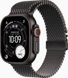 Apple Watch Ultra 3 GPS + Cellular 49mm Black Tit. Case w. Black Tit. Milanese Loop - Medium (MF1Q4)