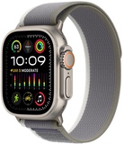 Apple Watch Ultra 2 GPS + Cellular 49mm Titanium Case with Green/Gray Trail Loop - M/L (MRF43)