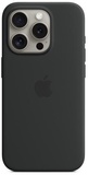 Apple iPhone 15 Pro Silicone Case with MagSafe Black (MT1A3) (high copy)