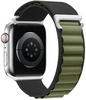 Apple Alpine Loop Band Medium for Watch 42mm/44mm/45mm/49mm Black-Green (high copy)