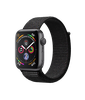 Apple Watch Series 4 GPS 44mm Space Gray Aluminum Case with Black Sport Loop (MU6E2)