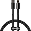 Baseus Tungsten Gold Fast Charging Data Cable Black 1m (CATLWJ-01)