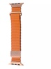 Apple Watch 38mm/40mm/41mm/42mm Colour Leather Orange (high copy)