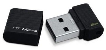 Kingston 8 GB DataTraveler Micro Black DTMCK/8GB