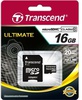 Transcend 16 GB microSDHC class 10 + SD Adapter TS16GUSDHC10