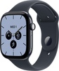 Apple Watch Series 12 GPS + Cellular 46mm Night Blue Ceramic Case with Navy Blue Sport Band S/M (MJH34)