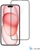 2E Glass for Apple iPhone 15, (1 Pack), black border (2E-IP-15.-6.1-SMFCFG-BB)