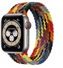 Apple Braided Solo Loop for Watch 42mm/44mm/45mm/46mm/49mm Black-Red Size L 165mm (high copy)