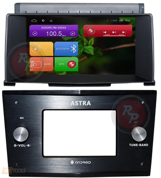 RedPower Opel Astra H/Zafira 2005+ Black (RP21219BB) S210 Android 4.4