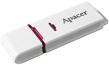 Apacer 8 GB AH333 White USB 2.0 (AP8GAH333W-1)