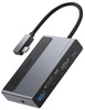 Baseus Multifunctional Type-C with a Retractable Clip Silver (CAHUB-DA0G)