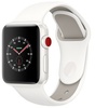 Apple Watch Edition 38mm Series 3 GPS + Cellular White Ceramic Case with Soft White/Pebble Sport Band (MQM32)