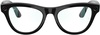 Ray-Ban Meta Skyler Standard - Shiny Black / Clear (RW4010 601/SB 52-20)