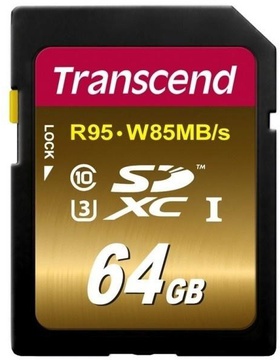 Transcend 64 GB SDXC UHS-I U3 TS64GSDU3X