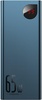 Baseus Adaman Metal Digital Display Quick Charge Power Bank 65W 20000mAh Blue (PPIMDA-D03)