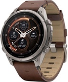 Garmin Fenix 9 Pro inReach 47mm Titanium with Walnut Leather Band (010-04336-40/41)
