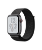 Apple Watch Nike+ Series 4 GPS + Cellular 44mm Space Gray Aluminum Case with Black Nike Sport Loop (MTXD2, MTXH2)