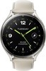 Xiaomi Watch 2 Titan Gray Case with White Leather Strap (BHR9306GL)