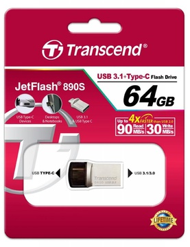 Transcend 64 GB JetFlash 890S TS64GJF890S