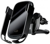 Baseus Rock-solid Electric Holder Wireless charger Black (WXHW01-01)