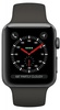 Apple Watch Series 3 GPS + Cellular 42mm Space Gray Aluminum Case w. Gray Sport B. (MR302)
