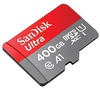 SanDisk 400 GB microSDXC UHS-I Ultra A1 + SD adapter SDSQUAR-400G-GN6MA