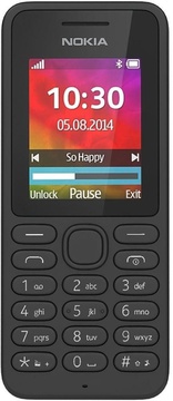 Nokia 130 Single Sim Black