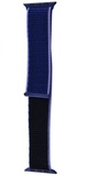 Apple Watch 38mm/40mm/41mm/42mm Woven Nylon Sport Loop Midnight Blue / Black (high copy)