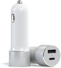 Satechi USB-С Car Charger, Silver (ST-TCUCCS)