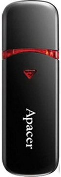 Apacer 16 GB AH333 Black USB 2.0 (AP16GAH333B-1)