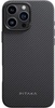 Pitaka Military-Grade Protective Case Twill 600D for iPhone 16 Pro - Black/Grey (KI1601PPA)