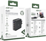 Acefast A94 100W GaN (3xUSB-C + USB-A) Black