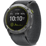 Garmin Enduro Steel with Gray UltraFit Nylon Strap (010-02408-00/10)