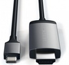 Satechi Type-C to 4K HDMI Cable Space Gray (ST-CHDMIM)