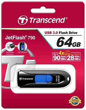 Transcend 64 GB JetFlash 790 TS64GJF790K