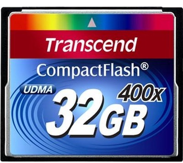 Transcend 32 GB 400X CompactFlash Card TS32GCF400