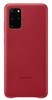 Samsung G985 Galaxy S20+ Leather Cover Red (EF-VG985LREG)