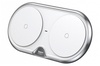 Baseus Wireless Charger Dual Silver
