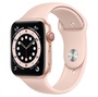 Apple Watch Series 10 GPS 46mm Rose Gold Aluminum Case With Light Blush Sport Band - S/M (MWWT3)
